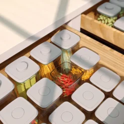 Frischhaltedosen Luftdict Vorratsdose 8-teilige-Set 8,14L Mit Deckel-POP-UP -Haushaltswaren Store 81acc998348434ce5eb601e3b98a626b