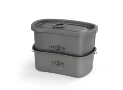 Relags Outdoor Topf-Set Aus TItan Sandgestrahlt Inkl Edelstahlaufhängung Ultraleicht -Haushaltswaren Store 81dd5b613827a47cbb3deb5d819db3ef