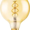 Osram LED Leuchtmittel Globe Spiral Vintage 1906 E27 5W Warmweiß, Amber