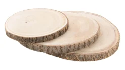 Paulownia-Holzscheibe In Vielen Größen Zur Auswahl, Größe:ca. 30x30 Cm