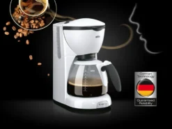 BRAUN Kaffeemaschine KF 520/1 Weiß 20 BRAUN Kaffeemaschine KF 520/1 Weiß -Haushaltswaren Store 82b3984f1b5229937b19a10c0357d4a6
