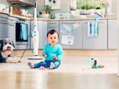 Leifheit Dampfreiniger CleanTenso Inkl. 2er Set Ersatz-Wischbezüge -Haushaltswaren Store 837236fc7ce2a4a71e1d5f209cc5df80