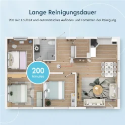 Yeedi Vac Max Saugroboter Mit Wischfunktion 3000Pa Teppicherkennung Staubsauger Roboter -Haushaltswaren Store 84046882801a894e1619918258a38d5c