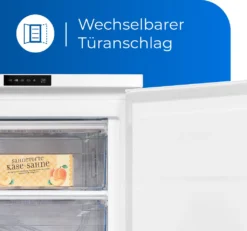 Exquisit Gefrierschrank GS81-HE-010D Weiss | 85 L Nutzinhalt | Weiß -Haushaltswaren Store 843e9a2aee25d61115d820396de58fe7