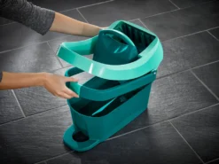 Leifheit Wischtuchpressen-Set "Profi Evo" Mit Bodenwischer -Haushaltswaren Store 843fe9cc58685566f6525faf172f789d