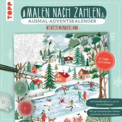 Adventskalender Malen Nach Zahlen Winterwunderland