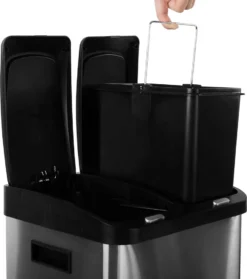 Mülleimer James Trennsystem Mit 3 Kammern -Haushaltswaren Store 85655decb3c3a22100c29858246f759c