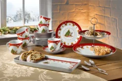 Van Well 18tlg. Kaffeeservice 'Weihnachtszauber' -Haushaltswaren Store 85bfa4857f1cc11ee31d14a8481bce9a