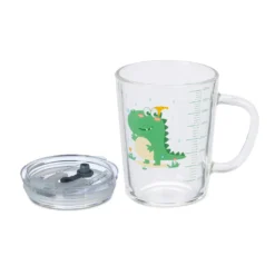 Relaxdays 2er Set Kindergläser Mit Dinomotiv -Haushaltswaren Store 86e509e2b712aab3c8cff9d8f68e3821