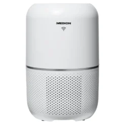 MEDION Smarter Luftreiniger (UV-Licht, HEPA H13 Filter, Reduziert Verunreinigungen Aerosole Pollen Staub Tierhaare, Bis 34 M², Schlaffunktion, App-Steuerung, Luftqualitätsanzeige, 35 Watt, MD 19878) -Haushaltswaren Store 86ea5692e743f6aa46a5d7f20a7a32a3