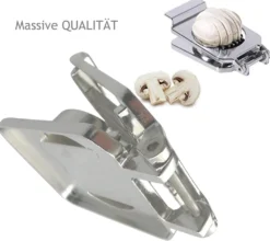 Champignon Tomaten Eier Mozarella Schneider Pilzschneider Tomatenmesser Käseschneider Pilze Ei Schneiden Mit Extra Scharfen Gemüsemesser In PROFIQUALITÄT Schwere Ausführung -Haushaltswaren Store 87413c71352d1aec3d9666838ef46713