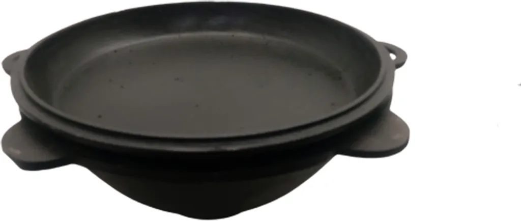 Kazan Gusseisen 22 Liter Deckel-Pfanne Kasan Mit Glattem Boden 3 Kazan Gusseisen 22 Liter Deckel-Pfanne Kasan Mit Glattem Boden