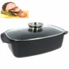 Aluguss Bräter 6 Liter Alugussbräter Schmorpfanne Kasserolle Inkl. Aromadeckel Induktion -Haushaltswaren Store 87922869527d0f377b5c1ca35b6b9844