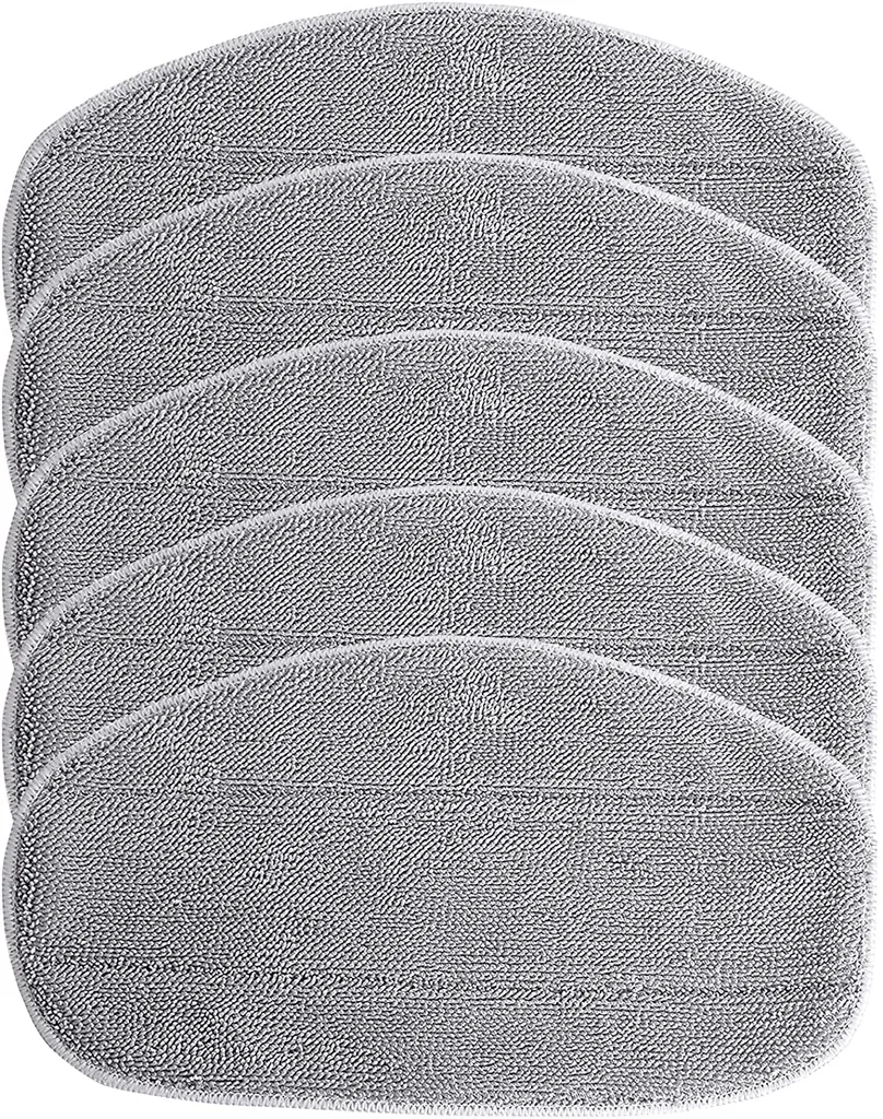 5 Ersatzpads Für Dampfreiniger , Dampfbesen Wischbezug Für Eine Porentiefe Reinigung, Dampfmop Ersatz Mit Klettunterseite 4 5 Ersatzpads Für Dampfreiniger , Dampfbesen Wischbezug Für Eine Porentiefe Reinigung, Dampfmop Ersatz Mit Klettunterseite – Bild 2