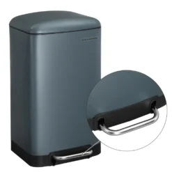 SONGMICS Mülleimer, 30 Liter Abfalleimer, Treteimer Aus Stahl, Mit Inneneimer Und Deckel, Softclose, Luftdicht Rauchgrau LTB01GS 15 SONGMICS Mülleimer, 30 Liter Abfalleimer, Treteimer Aus Stahl, Mit Inneneimer Und Deckel, Softclose, Luftdicht Rauchgrau LTB01GS -Haushaltswaren Store 87f670caf2f421f805c344d651ef3f42