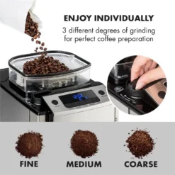 Aromatica X Kaffeemaschine Mahlwerk Glaskanne Aroma+ Edelstahl -Haushaltswaren Store 88396d7f2818b4c42867e4a061c49a6a