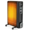 COSTWAY 2500W Ölradiator 11 Rippen Heizkörper 5-35℃, Elektrische Heizung 3 Heizstufen Mobil Mit Räder, Überhitzungsschutz -Haushaltswaren Store 886053f05dfc7121332a67875961aa76