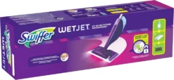 Swiffer WetJet Bodenwischer Starterpack - Wischtücher + Bodenreiniger (1er Pack) -Haushaltswaren Store 888a861dc327a178062fa88b80527bf2