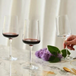 KROSNO Infinity Rotweingläser, 6er-Set, 500 Ml -Haushaltswaren Store 88f7ad2f4703f5080c7f8b46a9446fe6