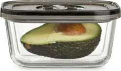 Caso Vakuum-Frischebehälter 3er Set - Für Platzsparende Aufbewahrung (1er Pack) 30 Caso Vakuum-Frischebehälter 3er Set - Für Platzsparende Aufbewahrung (1er Pack) -Haushaltswaren Store 89075caeee15ee4aa2e2346f7ef730ce