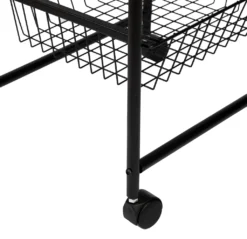 Küchenwagen ’Rudbjerg’ Mit 4 Gitterkörben Metall Schwarz 15 Küchenwagen ’Rudbjerg’ Mit 4 Gitterkörben Metall Schwarz -Haushaltswaren Store 893e8c17c35fdd8eec31142f1dca5ff2