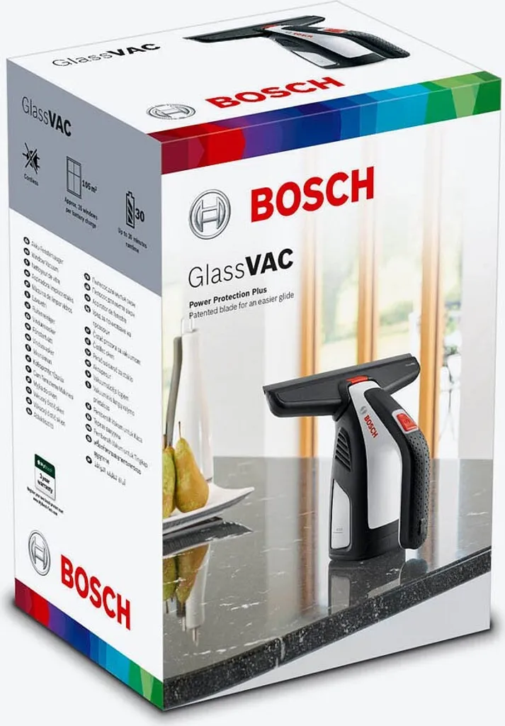 Bosch 3.6V Akku Fensterreiniger GlassVac Inkl. Zubehör 10 Bosch 3.6V Akku Fensterreiniger GlassVac Inkl. Zubehör – Bild 8