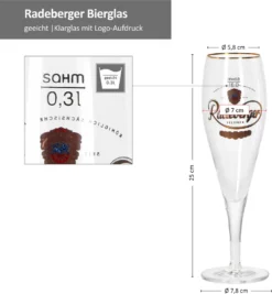 Van Well 6x Radeberger Pilsener Biergläser 0,3L Geeicht Pilstulpe Bierpokal Beer -Haushaltswaren Store 8a1a3e679e3de3cd8d28230f4f3162cb