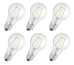 Osram LED Filament Leuchtmittel Birnenform 2,8W = 25W E27 Klar 250lm Warmweiß 2700K DIMMBAR -Haushaltswaren Store 8a7d45106b8d2828320f90706bbad4fc