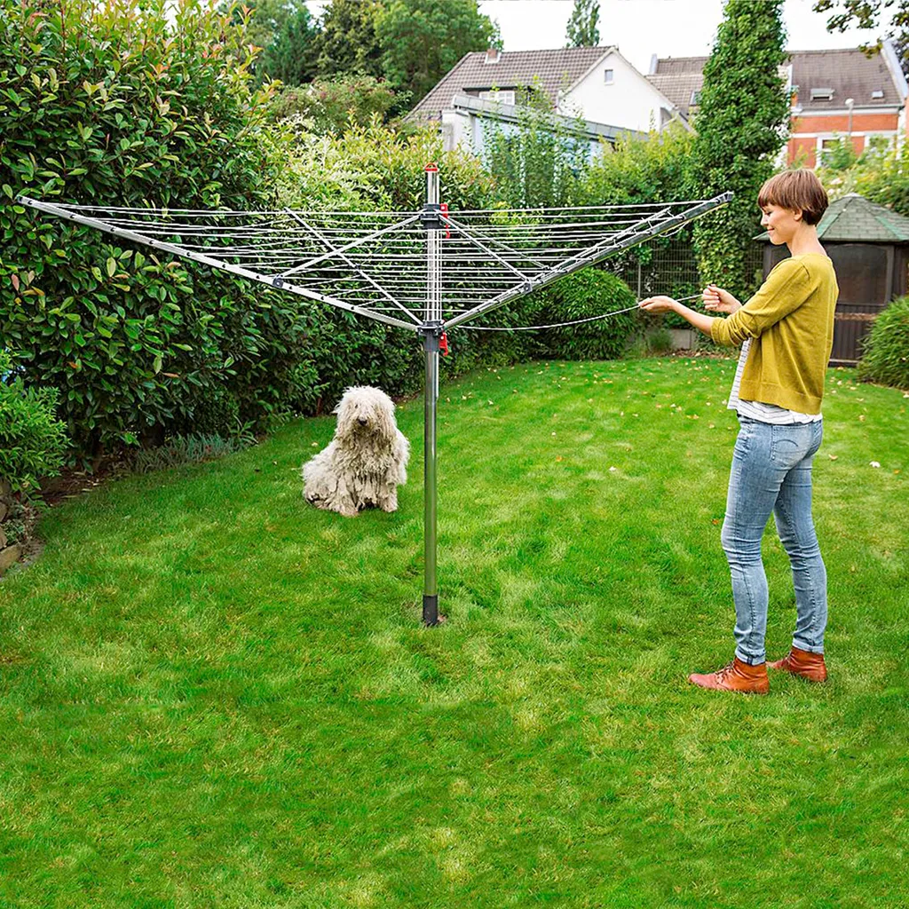 EINFEBEN Waeschespinne Wäschespinnen Schutzhuelle Waescheschirm Wasserdichte Wetterfest Stabilem Stoff Huelle Waeschespinne Fuer Waeschespinne Abdeckung Extrem Wasserabweisendes Und UV Schuetzendes Material(168 X 28cm) 7 EINFEBEN Waeschespinne Wäschespinnen Schutzhuelle Waescheschirm Wasserdichte Wetterfest Stabilem Stoff Huelle Waeschespinne Fuer Waeschespinne Abdeckung Extrem Wasserabweisendes Und UV Schuetzendes Material(168 X 28cm) – Bild 5