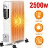 Ölradiator 2500W Lehmann Elektro Heizkörper Mit 11 Rippen Öl Radiator Mobile Elektroheizung Mit Temperaturregelung, Heizung, Heizlüfter, Thermostatregler, Abschaltautomatik, Überhitzungsschutz 2500 Watt, Weiß -Haushaltswaren Store 8acad0f70ea13e3d216c7f8a5a9801ed