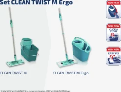Leifheit Set CLEAN TWIST M Ergo -Haushaltswaren Store 8aec95f2a5d4ffd12a695cd1940646a5