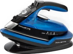 Rowenta DE5010 Dampfbügeleisen Ohne Schnur Mit Ladestation Blau Schwarz -Haushaltswaren Store 8afab9ffb91e3b8d980f7aee08d7b7e8