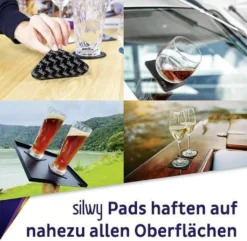 Silwy Magnet-Kunststoffgläser WEIN 2er-Set Hightech Transparent -Haushaltswaren Store 8b3ce972e48441896a52f2177ec44fd8