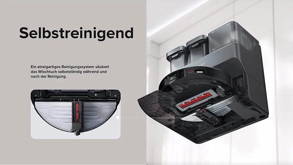 Roborock S7 MaxV Ultra Saugroboter Schwarz 18 Roborock S7 MaxV Ultra Saugroboter Schwarz – Bild 16