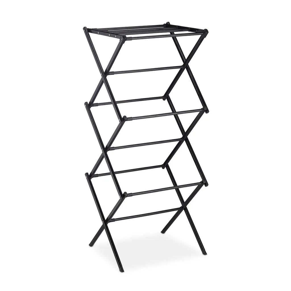 Relaxdays Wäscheständer Klappbar & Ausziehbar 12 Relaxdays Wäscheständer Klappbar & Ausziehbar – Bild 10