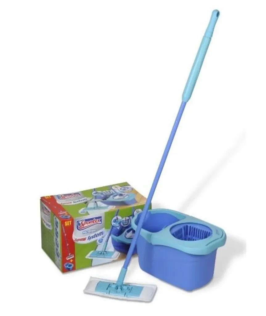 Spontex 19800030 Express System+ – Bodenwischer Komplett-Set Mit Eim 4 Spontex 19800030 Express System+ – Bodenwischer Komplett-Set Mit Eim – Bild 2