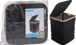 Wäschekorb Mit Deckel, Schwarzer Tasche Für Schmutzige Kleidung,83 L - Storagesolutions -Haushaltswaren Store 8d1e40a5e8a6981de5ec962b10f4671b