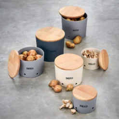 LS-LebenStil Natur Design Holz Kartoffeltopf 23x20cm Mad E In Germany Grau Silber 10 LS-LebenStil Natur Design Holz Kartoffeltopf 23x20cm Mad E In Germany Grau Silber -Haushaltswaren Store 8d721b43c5c20da681470da7ba2ee120