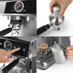 BEEM ESPRESSO-GRIND-PROFESSION Espresso-Siebträgermaschine Mit Mahlwerk + 1x ESPRESSO PERFETTO Ganze Bohne + 1x CAFÉ CREMA Ganze Bohne Espressomaschine Siebträger Maschine Barista Edelstahl Mit Mahlwerk Inkl Kaffee 21 BEEM ESPRESSO-GRIND-PROFESSION Espresso-Siebträgermaschine Mit Mahlwerk + 1x ESPRESSO PERFETTO Ganze Bohne + 1x CAFÉ CREMA Ganze Bohne Espressomaschine Siebträger Maschine Barista Edelstahl Mit Mahlwerk Inkl Kaffee -Haushaltswaren Store 8ddbacb21990ba082fe439b5869eb264