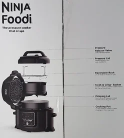 SharkNinja Ninja OP300EU Foodi Multikocher (6,0l) -Haushaltswaren Store 8e73f729c3e6250b36ad2f8f2bf9bbe8