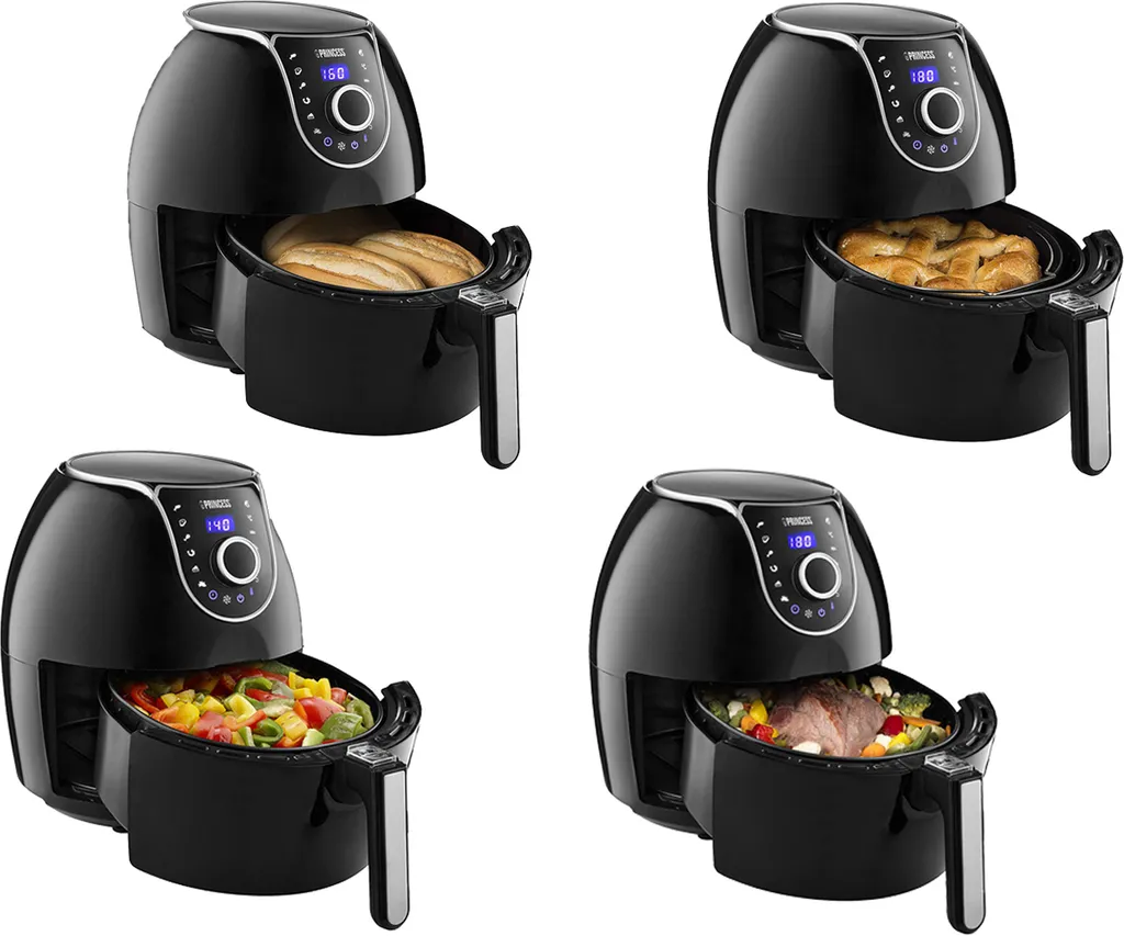 Princess Aerofryer XXL 1700 W 5,2 L Schwarz 11 Princess Aerofryer XXL 1700 W 5,2 L Schwarz – Bild 9