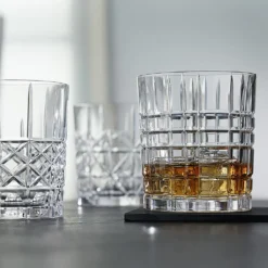 Nachtmann Whiskybecher Highland 345ml H:10,2cm, Klar (4er Pack) -Haushaltswaren Store 8e7d60255764cccb2c8f633958998a97