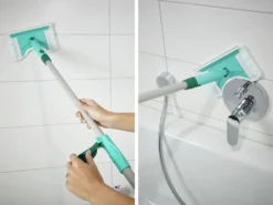 Leifheit Fliesen- Und Wannenwischer Bath Cleaner Micro Duo Telescope 125 -Haushaltswaren Store 8e8ab99f5a14a38a494d16cff9e75bec