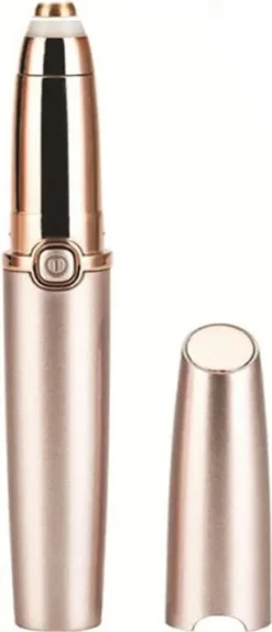 Augenbrauen Rasier Elektrischer, Wiederaufladbarer Augenbrauen Trimmer Augenbrauen Epilierer Gelten Lippen-Nase-Gesichtshaarentferner FüR Frauen