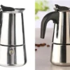 EDELSTAHL Espressokocher Espresso Maker 2 Tassen Espressokanne Kaffee -Haushaltswaren Store 8fe28c095fb0526696d8faa53740cd65