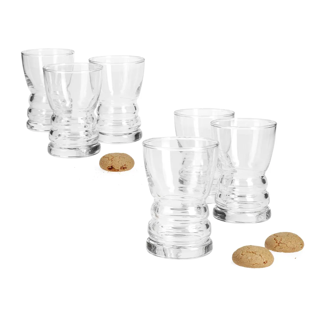 6tlgSet Barista-Gläser Espresso Tee Kaffee 120ml Glas Theke Mini-Bar Servier-Geschirr Tafel Gastro 4 6tlgSet Barista-Gläser Espresso Tee Kaffee 120ml Glas Theke Mini-Bar Servier-Geschirr Tafel Gastro – Bild 2