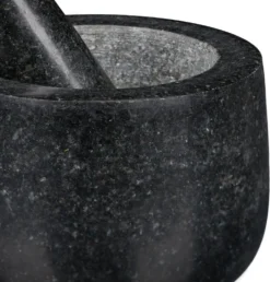 Relaxdays Granit Mörser Mit Stößel 12 Cm -Haushaltswaren Store 9190f52db98c0c76b0f872196f242b42