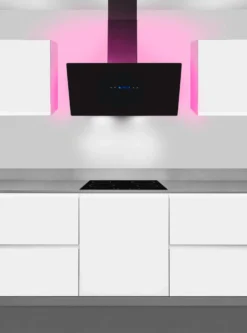 Exquisit Dunstabzugshaube KFD 817-2L Schwarz | Touch-Control | Metallfettfilter | 3 Leistungsstufen | LED-Beleuchtung -Haushaltswaren Store 9213de858daafbf00a9633a340b16c77