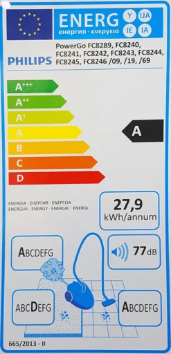PHILIPS PowerGo FC8240/09 Staubsauger Mit Beutel 750W Blau 28 PHILIPS PowerGo FC8240/09 Staubsauger Mit Beutel 750W Blau -Haushaltswaren Store 922b67399d999959a5f6270939e07b6a