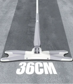 X-Typ Bodenmop, Mit 1 Wiederverwendbaren Polster, 360-Grad-Flachmopp, Kein Handwaschmopp, Haushaltsnass- Und Trockenmop -Haushaltswaren Store 92587dee98a26e099a53d3b4cbd24606